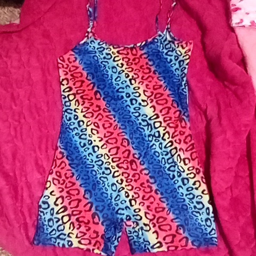 Spaghetti strap onesie pajama